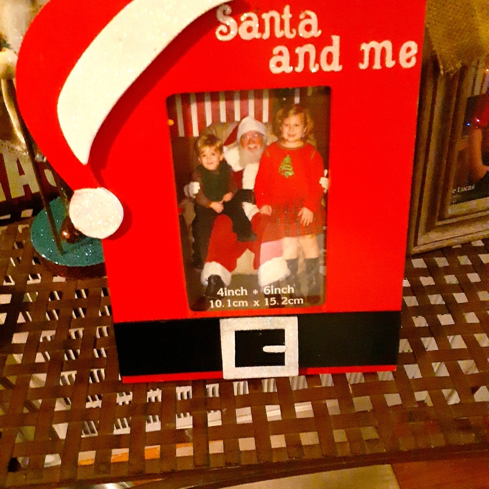 Santa Photo Frame 5x7